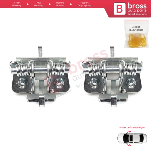 2 Pieces Front Door Stop Check Assy Limiter Strap for VW New Beetle 9C1 1C1 1Y7 1998-2012 1C0837249C