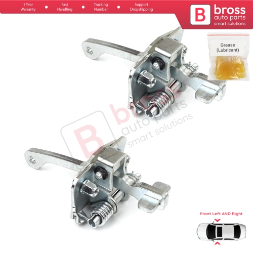 2 Pieces Front Door Stop Check Assy Limiter Strap for VW New Beetle 9C1 1C1 1Y7 1998-2012 1C0837249C