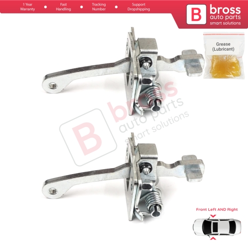 2 Pieces Front Door Stop Check Assy Limiter Strap for VW New Beetle 9C1 1C1 1Y7 1998-2012 1C0837249C