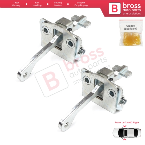 2 Pieces Front Door Stop Check Assy Limiter Strap for VW New Beetle 9C1 1C1 1Y7 1998-2012 1C0837249C