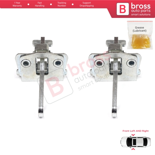 2 Pieces Front Door Stop Check Assy Limiter Strap for VW New Beetle 9C1 1C1 1Y7 1998-2012 1C0837249C