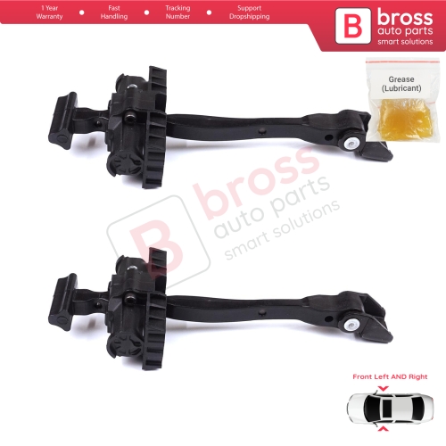 2 Pieces Front Door Stop Check Assy Limiter Strap for BMW X1 F48 MK2 2014-2022 51217436001