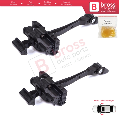 2 Pieces Front Door Stop Check Assy Limiter Strap for BMW X1 F48 MK2 2014-2022 51217436001