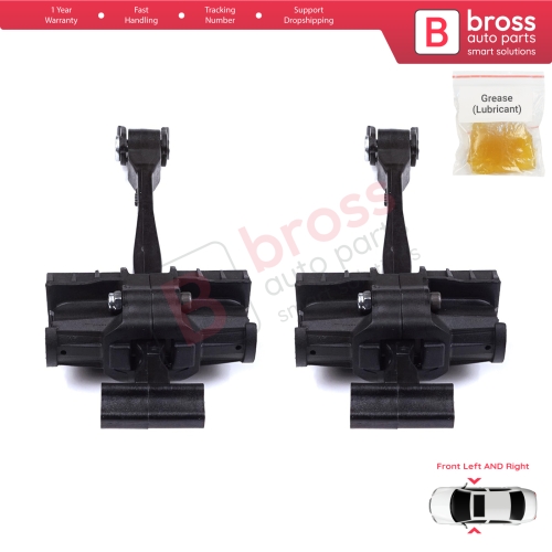 2 Pieces Front Door Stop Check Assy Limiter Strap for BMW X1 F48 MK2 2014-2022 51217436001