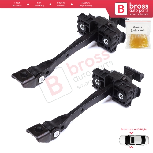 2 Pieces Front Door Stop Check Assy Limiter Strap for BMW X1 F48 MK2 2014-2022 51217436001