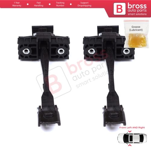 2 Pieces Front Door Stop Check Assy Limiter Strap for BMW X1 F48 MK2 2014-2022 51217436001