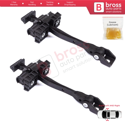 2 Pieces Front Door Stop Check Assy Limiter Strap for BMW X1 F48 MK2 2014-2022 51217436001