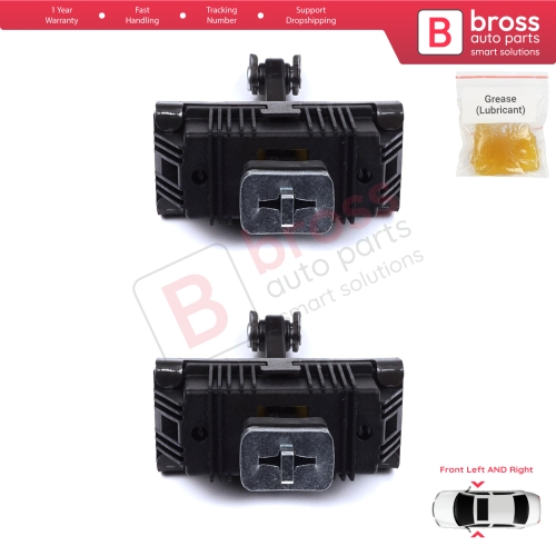 2 Pieces Front Door Stop Check Assy Limiter Strap for BMW 1 Series MK1 E81 E82 E88 2006-2013 2/3 Door 41517164623