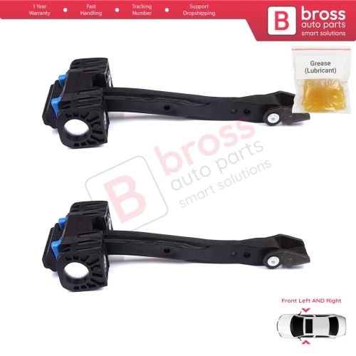 2 Pieces Front Door Stop Check Assy Limiter Strap for VW Passat B8 3G CB 2014-2023 3G0837249B