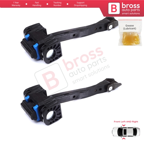 2 Pieces Front Door Stop Check Assy Limiter Strap for VW Passat B8 3G CB 2014-2023 3G0837249B
