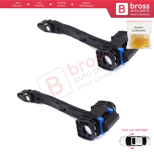 2 Pieces Front Door Stop Check Assy Limiter Strap for VW Passat B8 3G CB 2014-2023 3G0837249B
