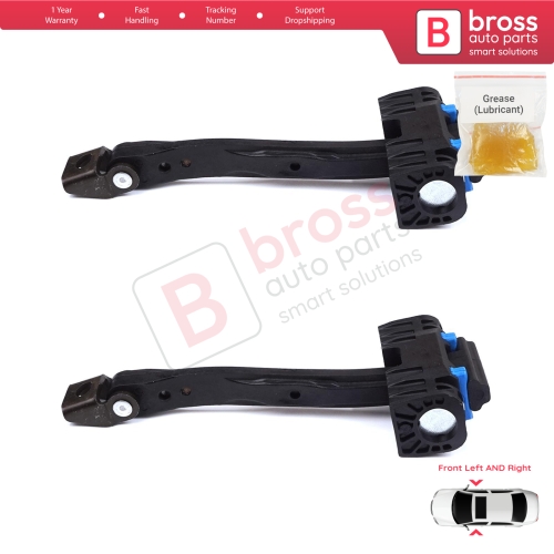 2 Pieces Front Door Stop Check Assy Limiter Strap for VW Passat B8 3G CB 2014-2023 3G0837249B