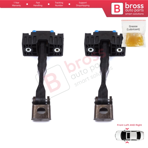 2 Pieces Front Door Stop Check Assy Limiter Strap for VW Passat B8 3G CB 2014-2023 3G0837249B