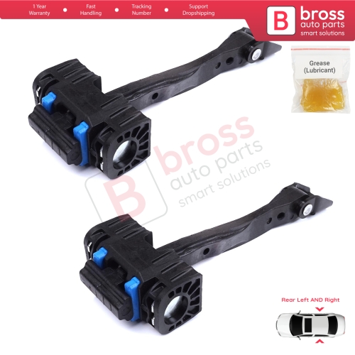2 Pieces Rear Door Stop Check Assy Limiter Strap for VW Passat B8 3G CB 2014-2023 3G5839249B