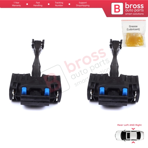 2 Pieces Rear Door Stop Check Assy Limiter Strap for VW Passat B8 3G CB 2014-2023 3G5839249B
