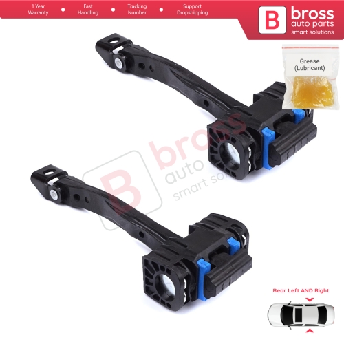 2 Pieces Rear Door Stop Check Assy Limiter Strap for VW Passat B8 3G CB 2014-2023 3G5839249B