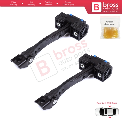 2 Pieces Rear Door Stop Check Assy Limiter Strap for VW Passat B8 3G CB 2014-2023 3G5839249B