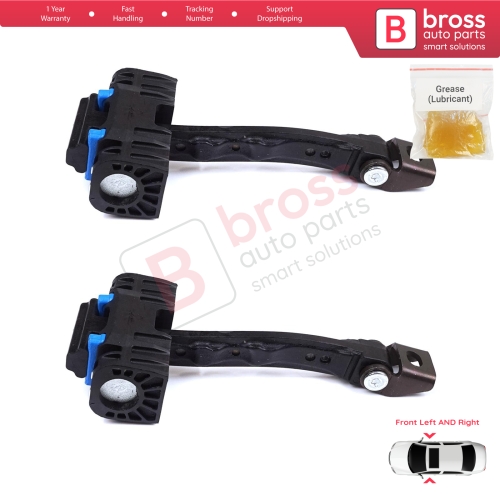 2 Pieces Front Door Stop Check Assy Limiter Strap for VW Jetta MK6 A6 5C6 1B 162 163 AV3 AV2 2010-2018 5C6837249