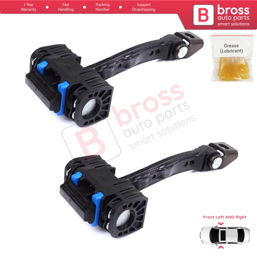 2 Pieces Front Door Stop Check Assy Limiter Strap for VW Jetta MK6 A6 5C6 1B 162 163 AV3 AV2 2010-2018 5C6837249