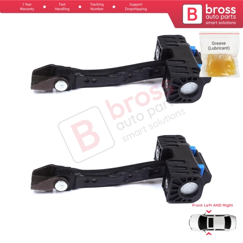 2 Pieces Front Door Stop Check Assy Limiter Strap for VW Jetta MK6 A6 5C6 1B 162 163 AV3 AV2 2010-2018 5C6837249