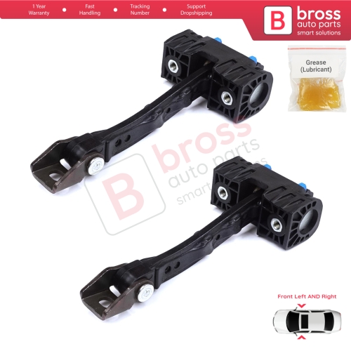 2 Pieces Front Door Stop Check Assy Limiter Strap for VW Jetta MK6 A6 5C6 1B 162 163 AV3 AV2 2010-2018 5C6837249