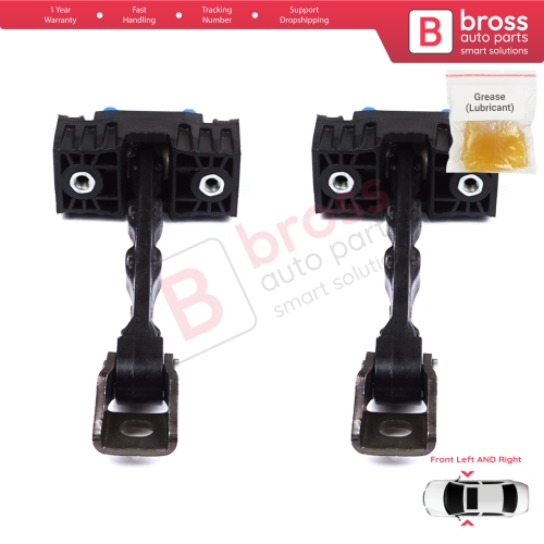 2 Pieces Front Door Stop Check Assy Limiter Strap for VW Jetta MK6 A6 5C6 1B 162 163 AV3 AV2 2010-2018 5C6837249
