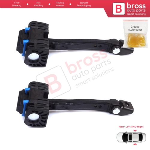 2 Pieces Rear Door Stop Check Assy Limiter Strap for VW Jetta MK6 A6 5C6 1B 162 163 AV3 AV2 2010-2018 5C6839249