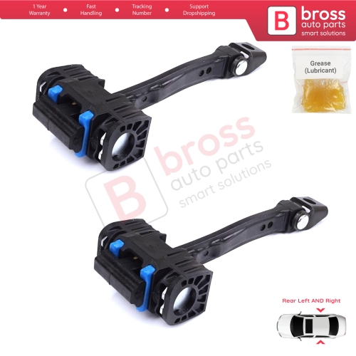 2 Pieces Rear Door Stop Check Assy Limiter Strap for VW Jetta MK6 A6 5C6 1B 162 163 AV3 AV2 2010-2018 5C6839249