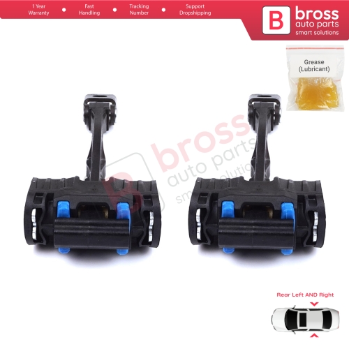 2 Pieces Rear Door Stop Check Assy Limiter Strap for VW Jetta MK6 A6 5C6 1B 162 163 AV3 AV2 2010-2018 5C6839249