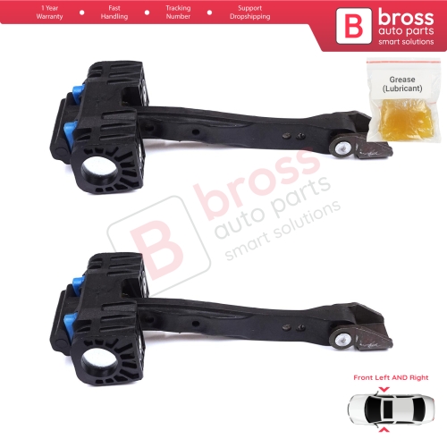 2 Pieces Front Door Stop Check Assy Limiter Strap for VW Tiguan MK2 AD BW 2016-2024 Allspace Seat Tarraco KN2 5NA837249
