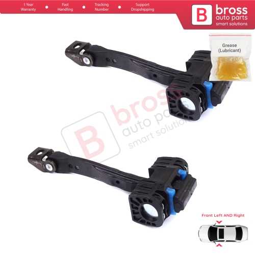 2 Pieces Front Door Stop Check Assy Limiter Strap for VW Tiguan MK2 AD BW 2016-2024 Allspace Seat Tarraco KN2 5NA837249