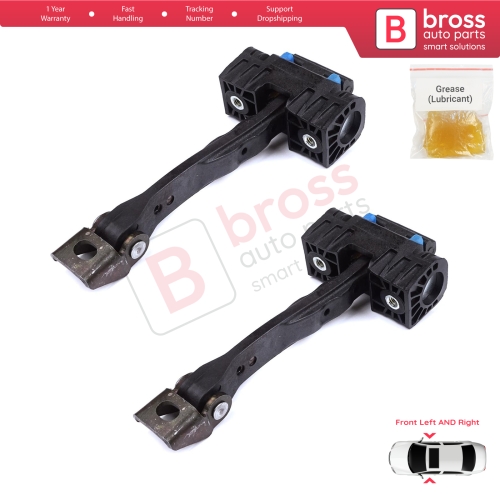 2 Pieces Front Door Stop Check Assy Limiter Strap for VW Tiguan MK2 AD BW 2016-2024 Allspace Seat Tarraco KN2 5NA837249