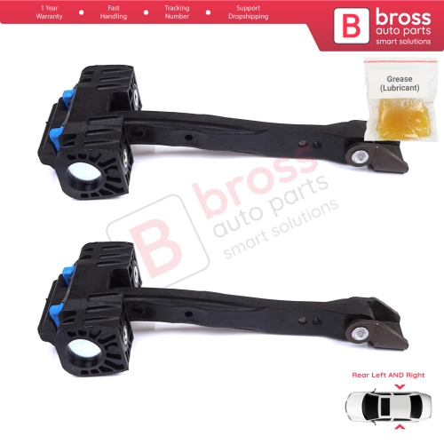 2 Pieces Rear Door Stop Check Assy Limiter Strap for VW Tiguan MK2 AD BW 2016-2024 Allspace Seat Tarraco KN2 5NA839249