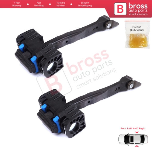 2 Pieces Rear Door Stop Check Assy Limiter Strap for VW Tiguan MK2 AD BW 2016-2024 Allspace Seat Tarraco KN2 5NA839249