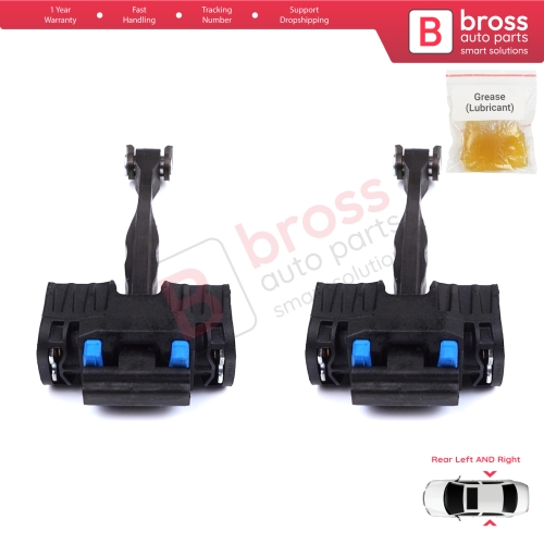 2 Pieces Rear Door Stop Check Assy Limiter Strap for VW Tiguan MK2 AD BW 2016-2024 Allspace Seat Tarraco KN2 5NA839249