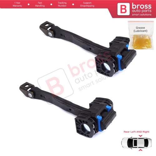 2 Pieces Rear Door Stop Check Assy Limiter Strap for VW Tiguan MK2 AD BW 2016-2024 Allspace Seat Tarraco KN2 5NA839249