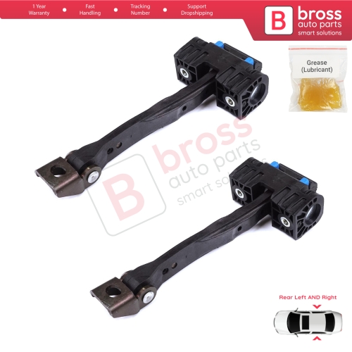 2 Pieces Rear Door Stop Check Assy Limiter Strap for VW Tiguan MK2 AD BW 2016-2024 Allspace Seat Tarraco KN2 5NA839249