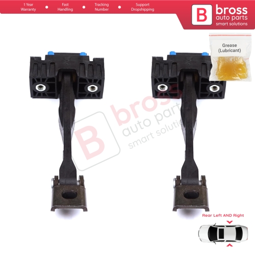 2 Pieces Rear Door Stop Check Assy Limiter Strap for VW Tiguan MK2 AD BW 2016-2024 Allspace Seat Tarraco KN2 5NA839249