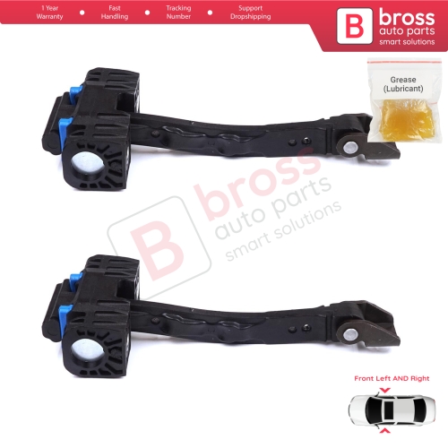 2 Pieces Door Stop Check Assy Limiter Strap for VW Scirocco MK3 137 138 2008-2017 1K8837249A