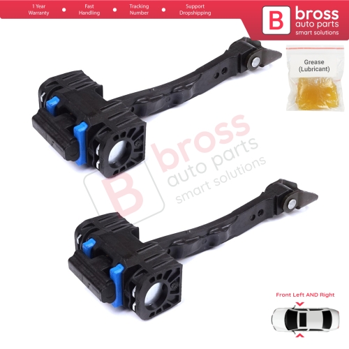 2 Pieces Door Stop Check Assy Limiter Strap for VW Scirocco MK3 137 138 2008-2017 1K8837249A