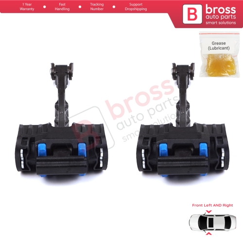 2 Pieces Door Stop Check Assy Limiter Strap for VW Scirocco MK3 137 138 2008-2017 1K8837249A