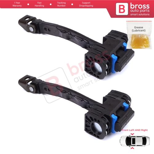2 Pieces Door Stop Check Assy Limiter Strap for VW Scirocco MK3 137 138 2008-2017 1K8837249A