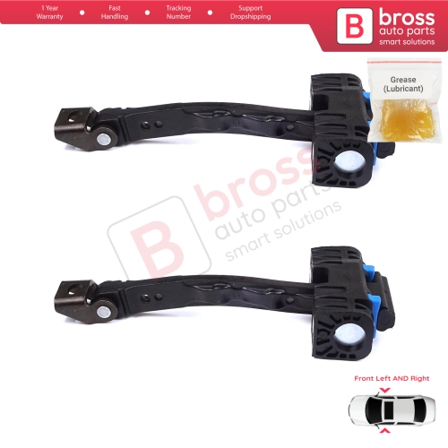 2 Pieces Door Stop Check Assy Limiter Strap for VW Scirocco MK3 137 138 2008-2017 1K8837249A