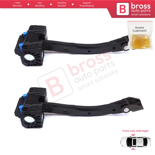 2 Pieces Front Door Stop Check Assy Limiter Strap for VW Touareg MK2 7P 7P5 7P6 2010-2018 7P0837249