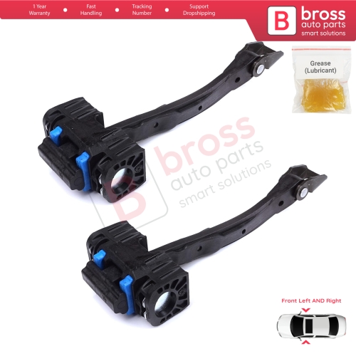 2 Pieces Front Door Stop Check Assy Limiter Strap for VW Touareg MK2 7P 7P5 7P6 2010-2018 7P0837249