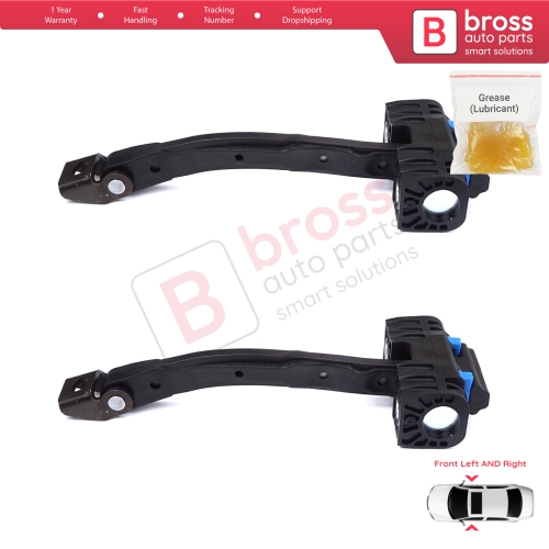 2 Pieces Front Door Stop Check Assy Limiter Strap for VW Touareg MK2 7P 7P5 7P6 2010-2018 7P0837249