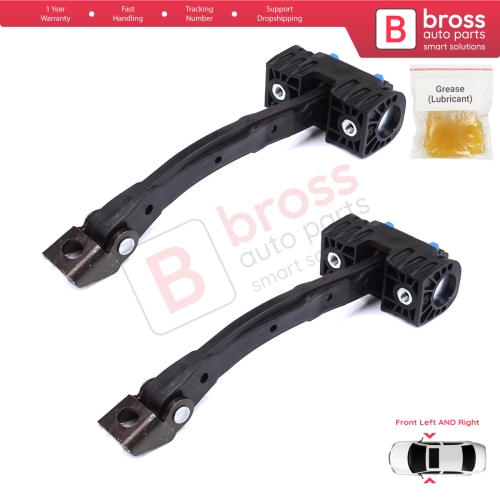 2 Pieces Front Door Stop Check Assy Limiter Strap for VW Touareg MK2 7P 7P5 7P6 2010-2018 7P0837249