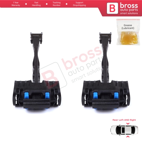 2 Pieces Rear Door Stop Check Assy Limiter Strap for VW Touareg MK2 7P 7P5 7P6 2010-2018 7P0839249