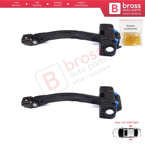 2 Pieces Rear Door Stop Check Assy Limiter Strap for VW Touareg MK2 7P 7P5 7P6 2010-2018 7P0839249