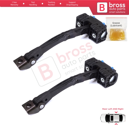 2 Pieces Rear Door Stop Check Assy Limiter Strap for VW Touareg MK2 7P 7P5 7P6 2010-2018 7P0839249
